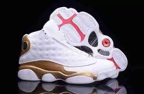 AJ13 Nueva combinación de colores - 【Platino】 Zapato Super A para hombre 40-47