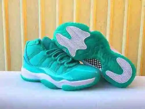 Zapatillas Jordan 11 Verde Claro Mujer 36-40
