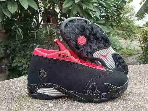 AIR JORDAN 14 JORDAN 14 Generación Zhongbang Nuevo Negro Rojo 40-47