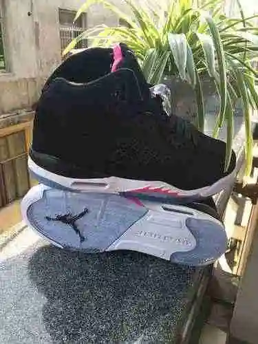 Air Jordan 5 GS Deadly Pink AJ5 Polvo blanco y negro 36-40