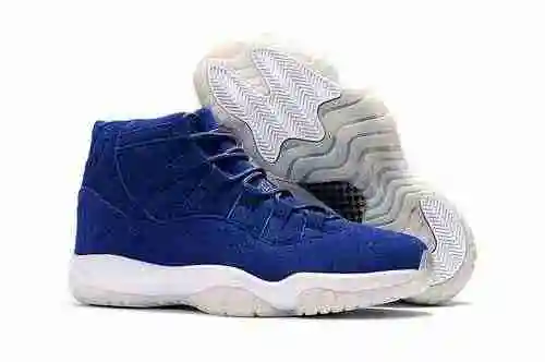 Jordan11 Azul Reverse Fur Ante azul marino 40-47