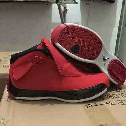Jordan Dan 18.a generación AIR JORDAN 18 Bull Red Zapatos para hombre 8-13