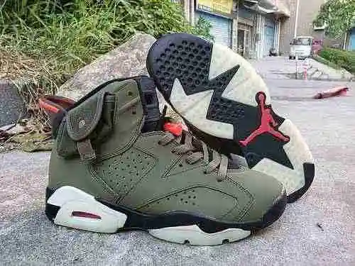 Travis Scott x Air Jordan 6 AJ6TS 3M Ghost Face Co marca Tamaño: 40-47