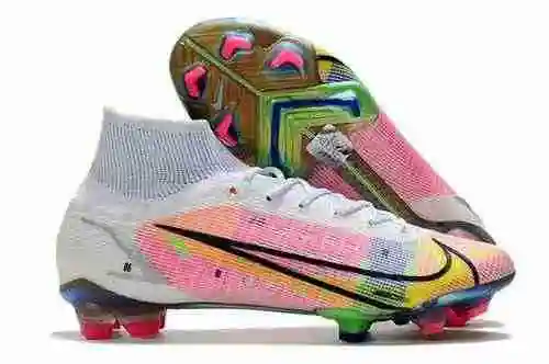 Llegada) Bota de fútbol FG impermeable de punto completo de perfil alto Nike Assassin de 14.a genera