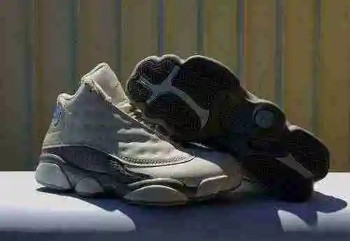 Zapatillas hombre JORDAN 13 metros blanco gris: 41-47