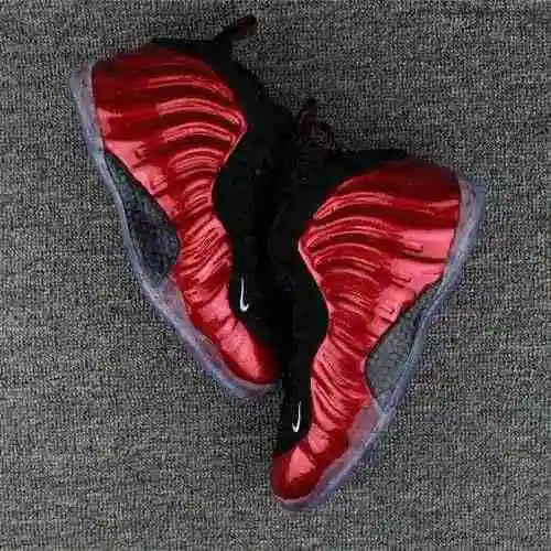 Air Foamposite Hadaway Spray de sangre Spray rojo 41-47