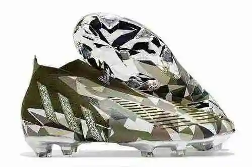 Llegada) Adidas Falcon 22+2022 Copa del Mundo Sharp Blade Series All Knit Laceless FG Bota de fútbol