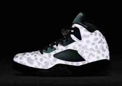 Air Jordan 5 Island Green AJ5 Guo Ailun Blanco Verde Snow Leopard 3M Reflectante CN2932-100 40 #~47#