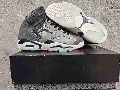 Jordan Six Gris Oscuro Blanco 40-47