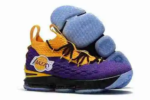 James Nueva combinación de colores de 15.ª generación "Lakers" 40-46
