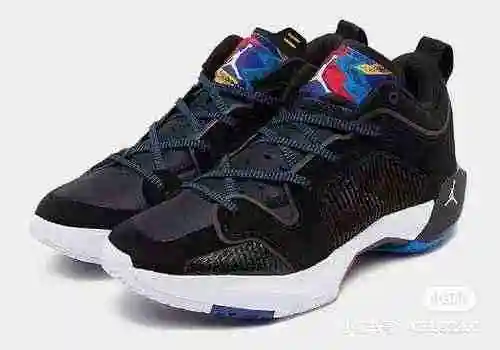 AJ 37.a generación LOW blanco azul nada más que red 40-46