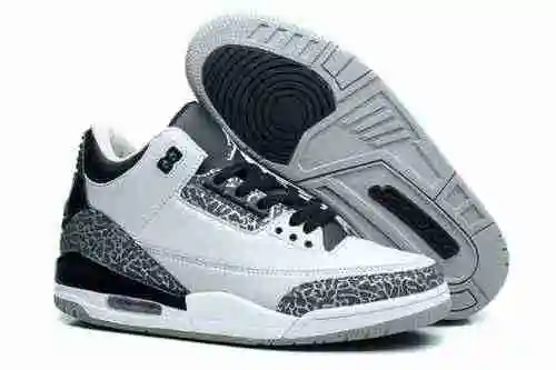 AIR JORDAN Zapatos de hombre con nueva combinación de colores oficiales de tercera generación 41-47