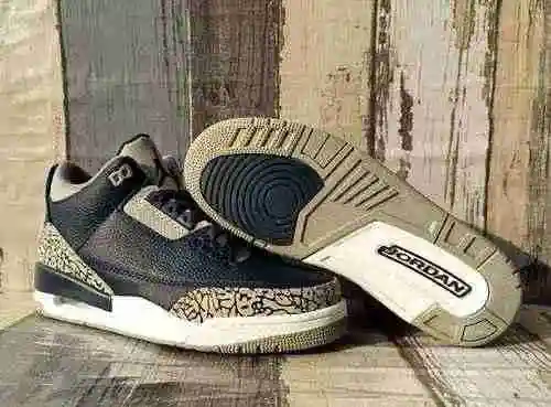 Zapatillas Hombre JORDAN 3 Azul Profundo Gris 40-47
