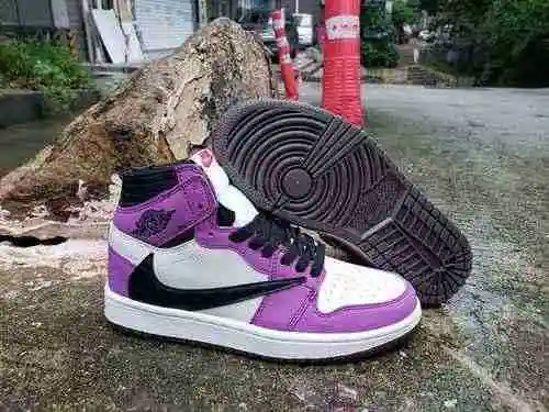 Aj1 Jordan Dan 1st Generation Jordan 1 Barb Air Jordan 1 High OG TS SP Color a juego Zapatos para ho