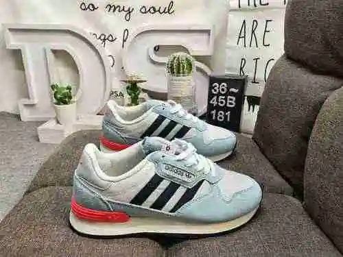 181D zapatos casuales deportivos de moda y de moda Adidas ORIGINALS TREZIOD de tamaño medio genuino.