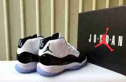 Zapato Air Jordan 11 "Concord" Hebilla Hombre y Mujer 36-47