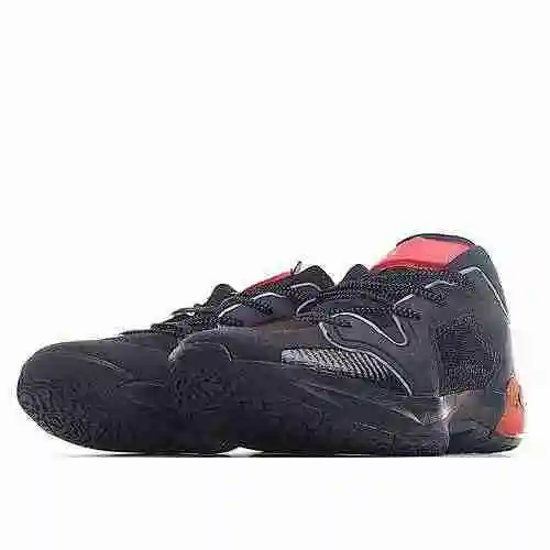 Negro Rojo 40-46 con Medias Tallas