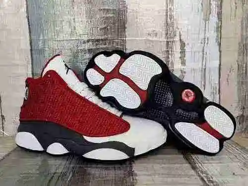 Zapatillas JORDAN 13 Blanco Gris Rojo (3M Mesh) Hombre 40-47