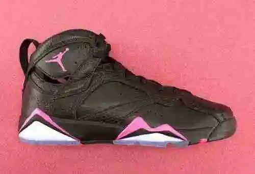 Jordan Dan 7th Generation Nuevo color a juego Negro Rosa Auténticos zapatos de mujer 36-40