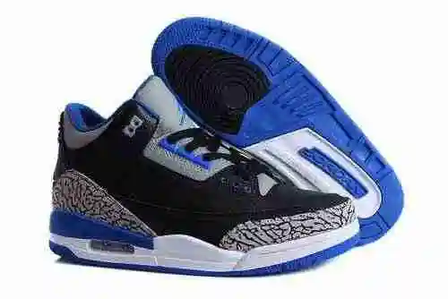 AIR JORDAN 3 DEPORTE AZUL 41-47