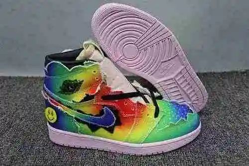 Jordan Dan 1st Generation High Top Tie Dyeing 36-47