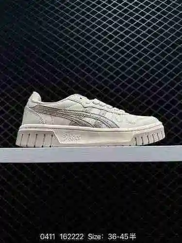 Asics/ASICS Court Mz Low Unisex College series zapatos deportivos informales elevados con suela grue