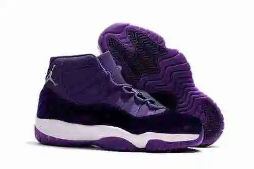 AJ11 Purple Velvet Heiress Purple Impresión correcta oficial 40-47