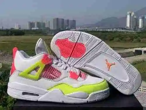 Air Jordan 4 GS "Veneno de limón" 36 #~40#