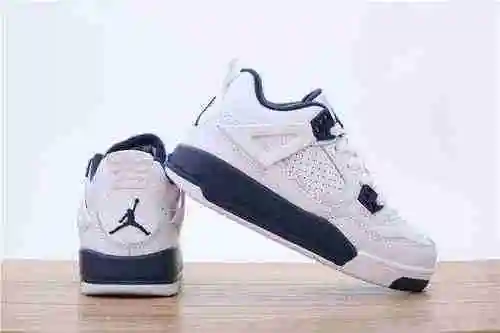 AJIR JORDAN 4 Zapatillas para niños Jordan Dan de 4.ª generación 1:1 28-35