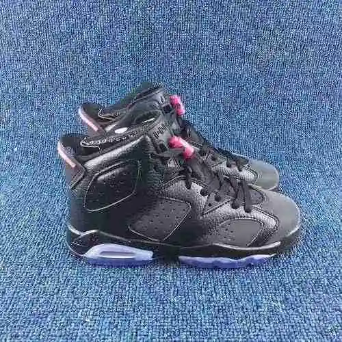 Zapato Mujer AJ6 Negro Rosa Reflectante Auténtico 36-40 con Talla Media