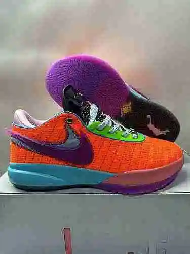 Lebron Naranja Púrpura