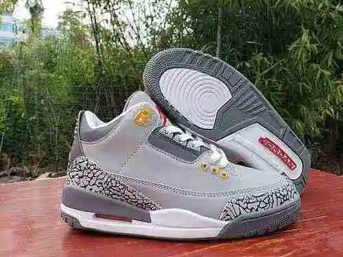 AIR jordan3 jordan dan 3ra generación gris naranja 40-47 envío