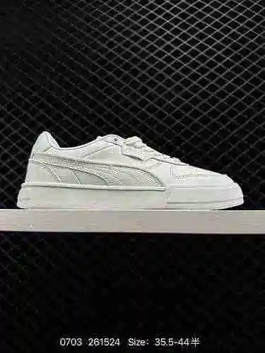 2 Puma/Puma Caven Dime Vintage Simple, ligero, deportivo, de caña baja, zapatos de tabla informales 
