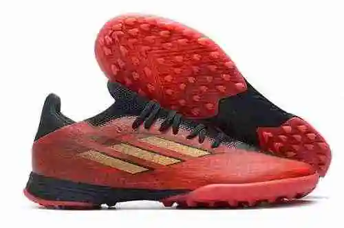 Llegó/heredado) Bota de fútbol Adidas X series totalmente tejida impermeable para césped con clavos 