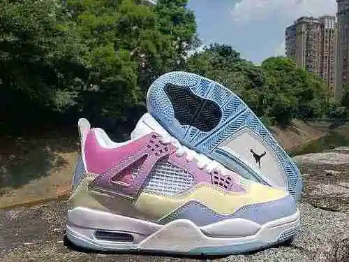 AIR Jordan 4 Jordan Dan 4th Generation Warm Changing Zapatos para hombre y mujer 36-47