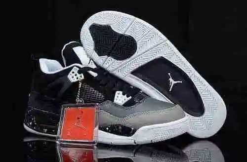 Zapatos JORDAN4 Generation Oreo Super A para hombre enviados 41-47