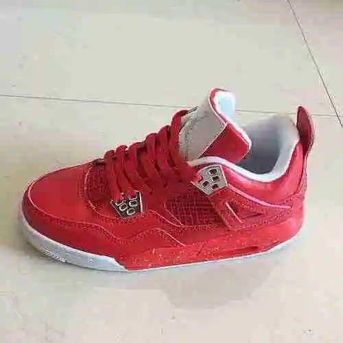 AIR JORDAN 4 Jordan Dan 4ta generación Todo rojo Spray Point 36-40