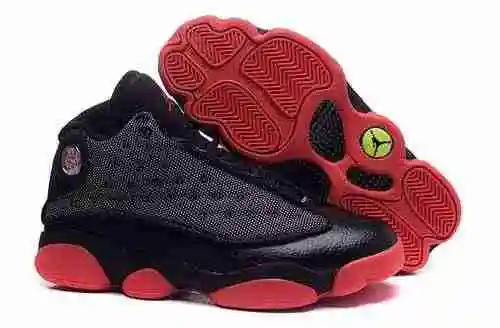 Nuevo color a juego de AJ: zapato para hombre Super A de malla 3M negro rojo