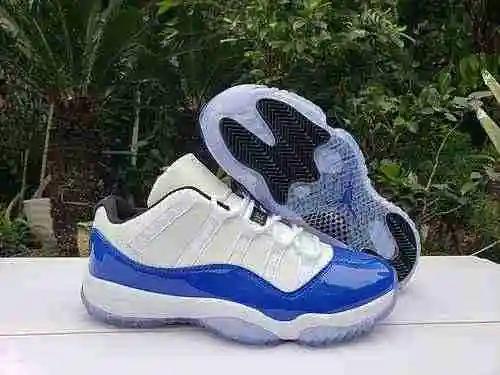 Air Jordan 11LOW Jordan Dan 11th Generation Low Top White Bolan Zapato para hombre y mujer 36-47