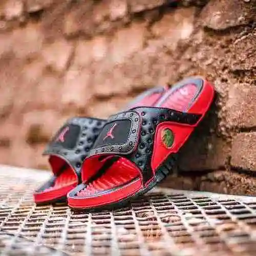Spot Sandalias Air Jordan Hydro 13 Jordan Dan 13 Gen. True Cat Eye Zapatillas 684915-001-101-011 Hom
