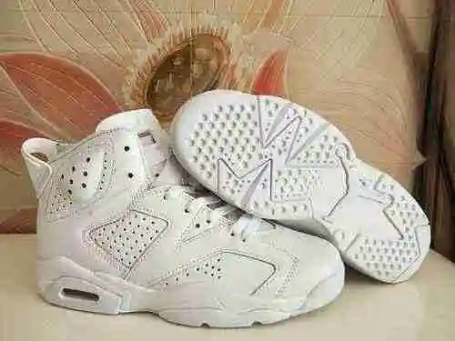 Air Jordan 6 Zapatos para hombre y mujer Cinturón de dos capas Sello de acero+Auténtico 36-47