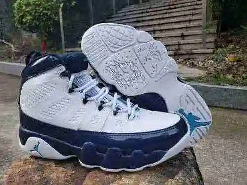AIR JORDAN9 Jordan Dan 9th Generation Blanco Azul Profundo 40-47