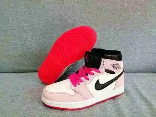AJ1 zapatos de mujer punta rosa 36-40