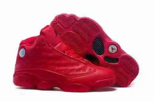 Zapatos AJ 13 Hot Red para hombre y mujer enviados 36-47