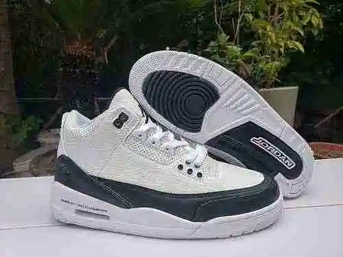 AIR jordan3 Hiroshi Fujiwara Zapatos de hombre Jordan 3 Nuevo color 40---47