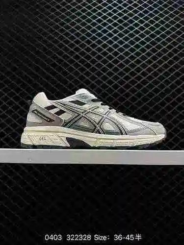 4 Nivel de empresa ASICS/Asics # Parte superior de malla transpirable con algo de cuero sintético # 