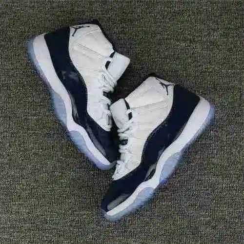 Air Jordan 11 Midnight blue Super A Zapatos para hombre y mujer 36-47.5 con media talla