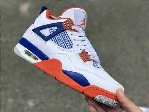 Zapatillas AIR JORDAN 4 AZUL Rojo Super A Hombre 40-47