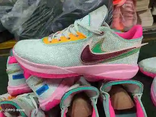 2233 James 20th Generation Práctico Zapato de Baloncesto Rosa Menta 36-45