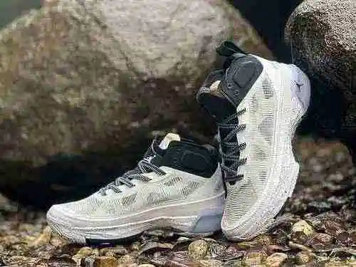 Zapato de baloncesto de combate profesional Air Jordan 37 Generation PF "Oreo": DV0747-108